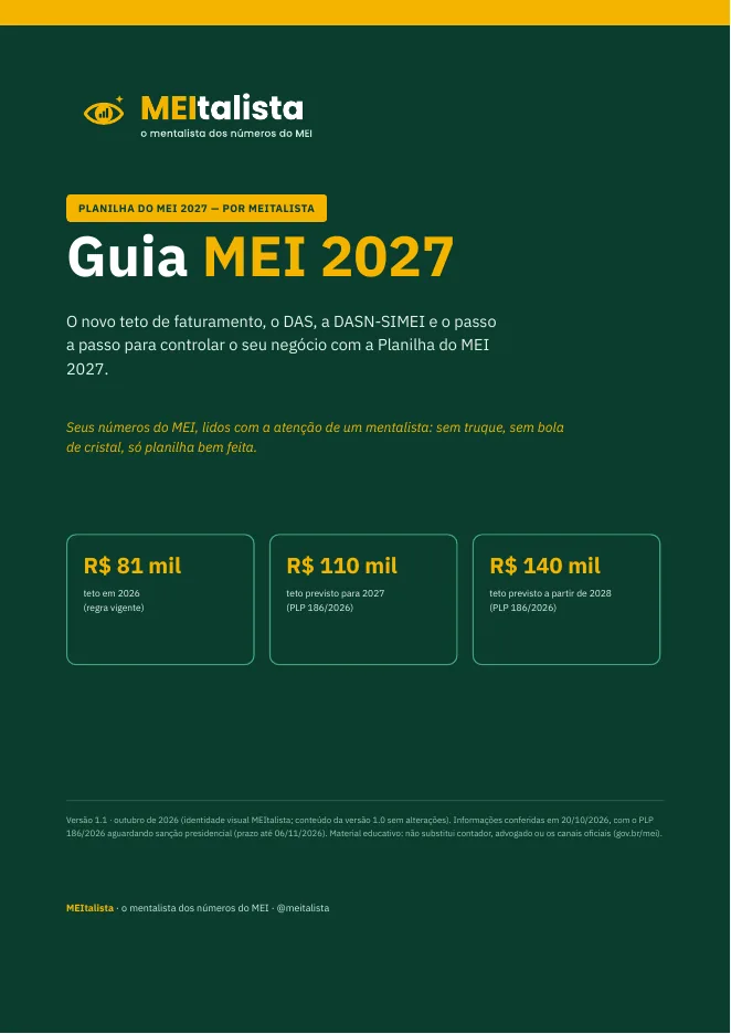 Capa do Guia MEI 2027